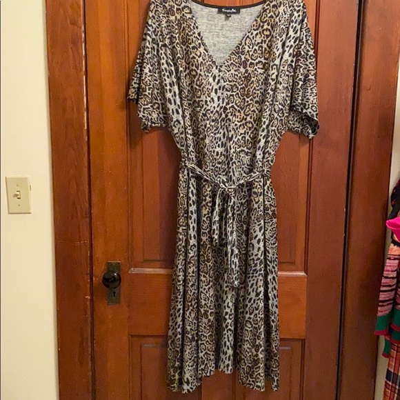 simply be leopard print dress